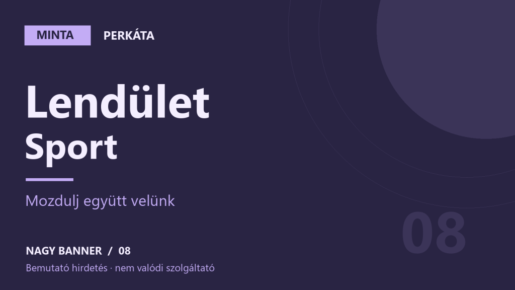 MINTA – Lendület Sport