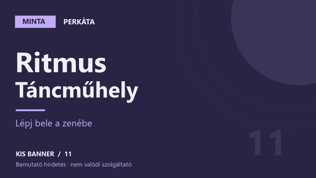 MINTA – Ritmus Táncműhely